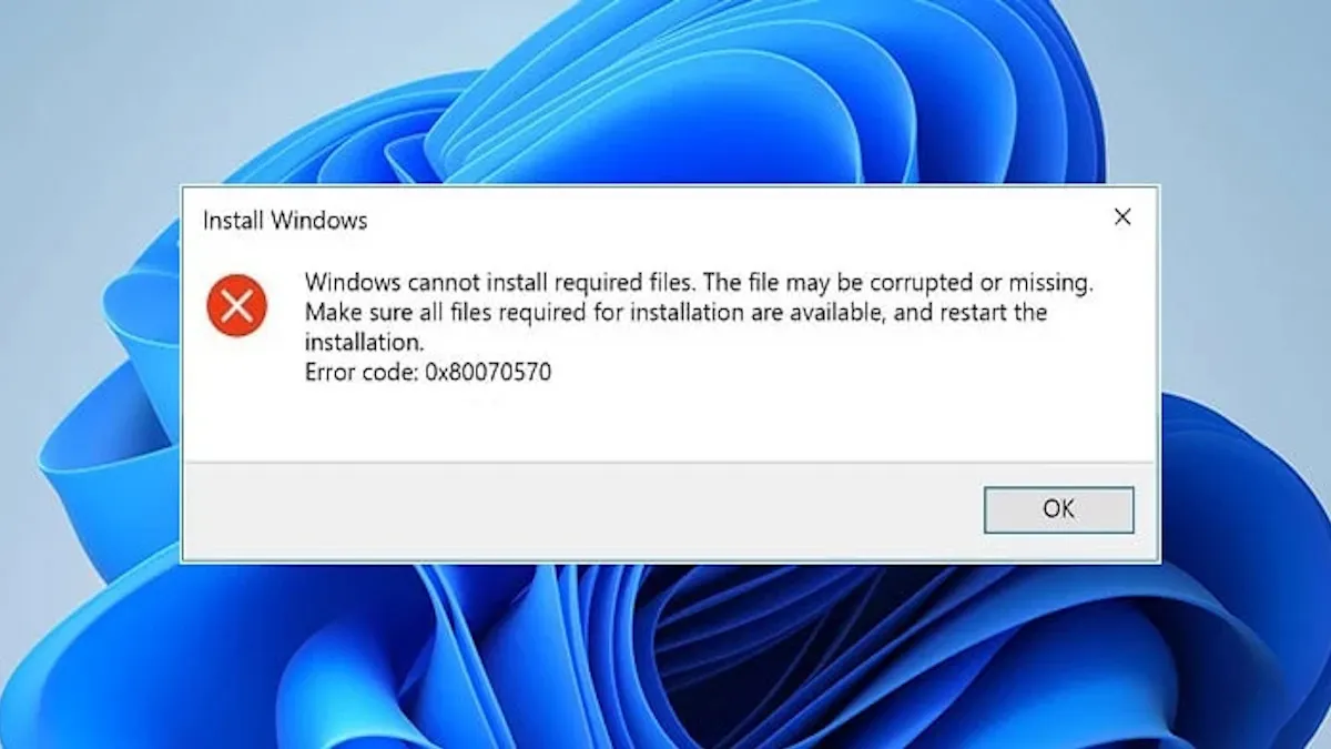 Error Code 0x80070570: Understanding and Fixing the Issue