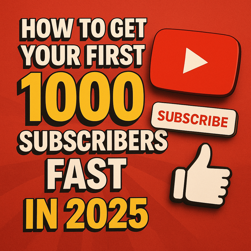How to Get Your First 1000 Subscribers Fast in 2025?