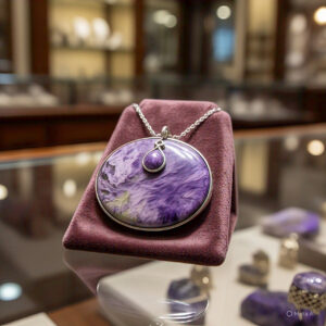 Add A Pop Of Crimson With Motive—Pick Charoite