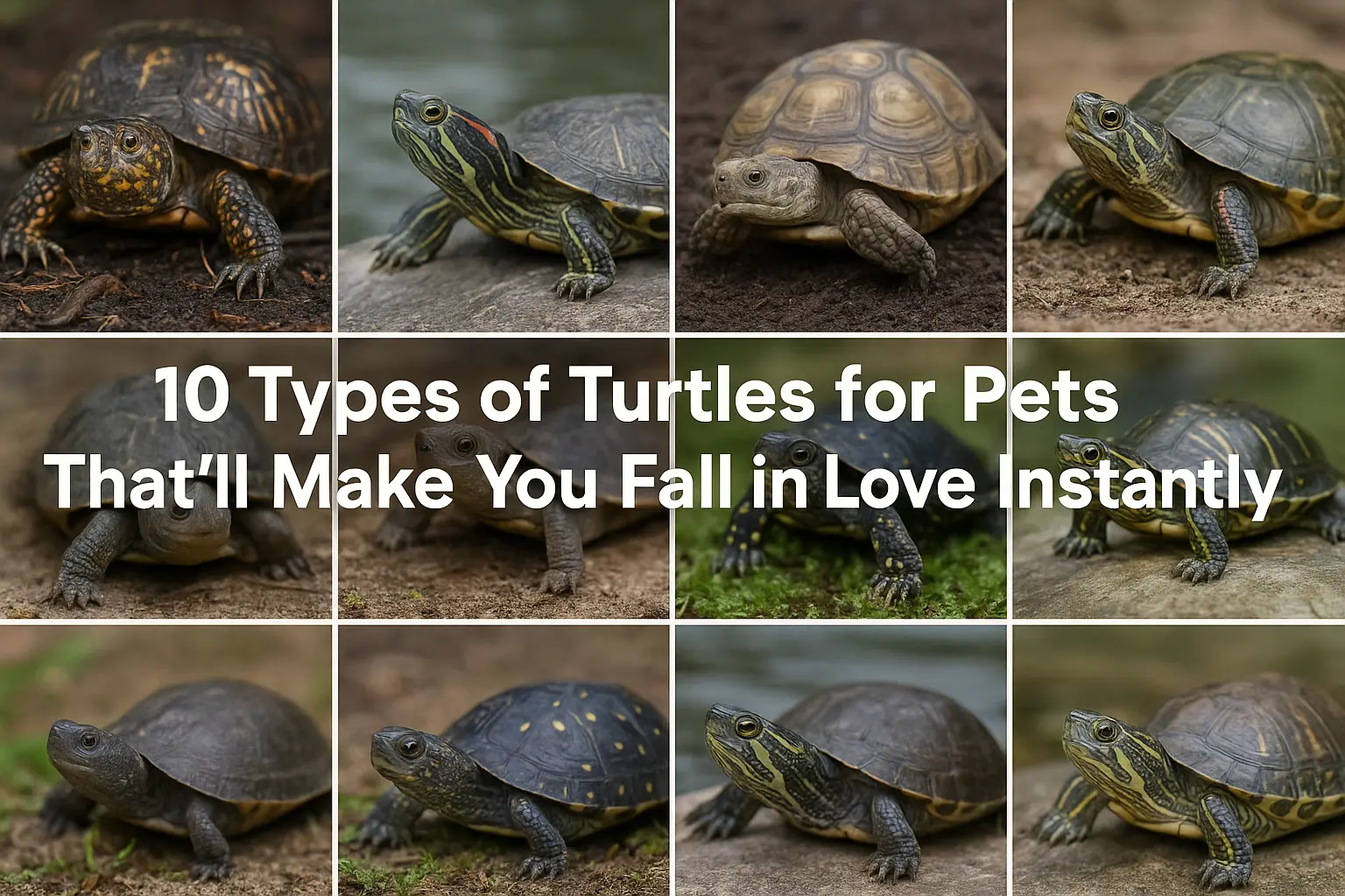 10 Types of Turtles for Pets That’ll Make You Fall in Love Instantly