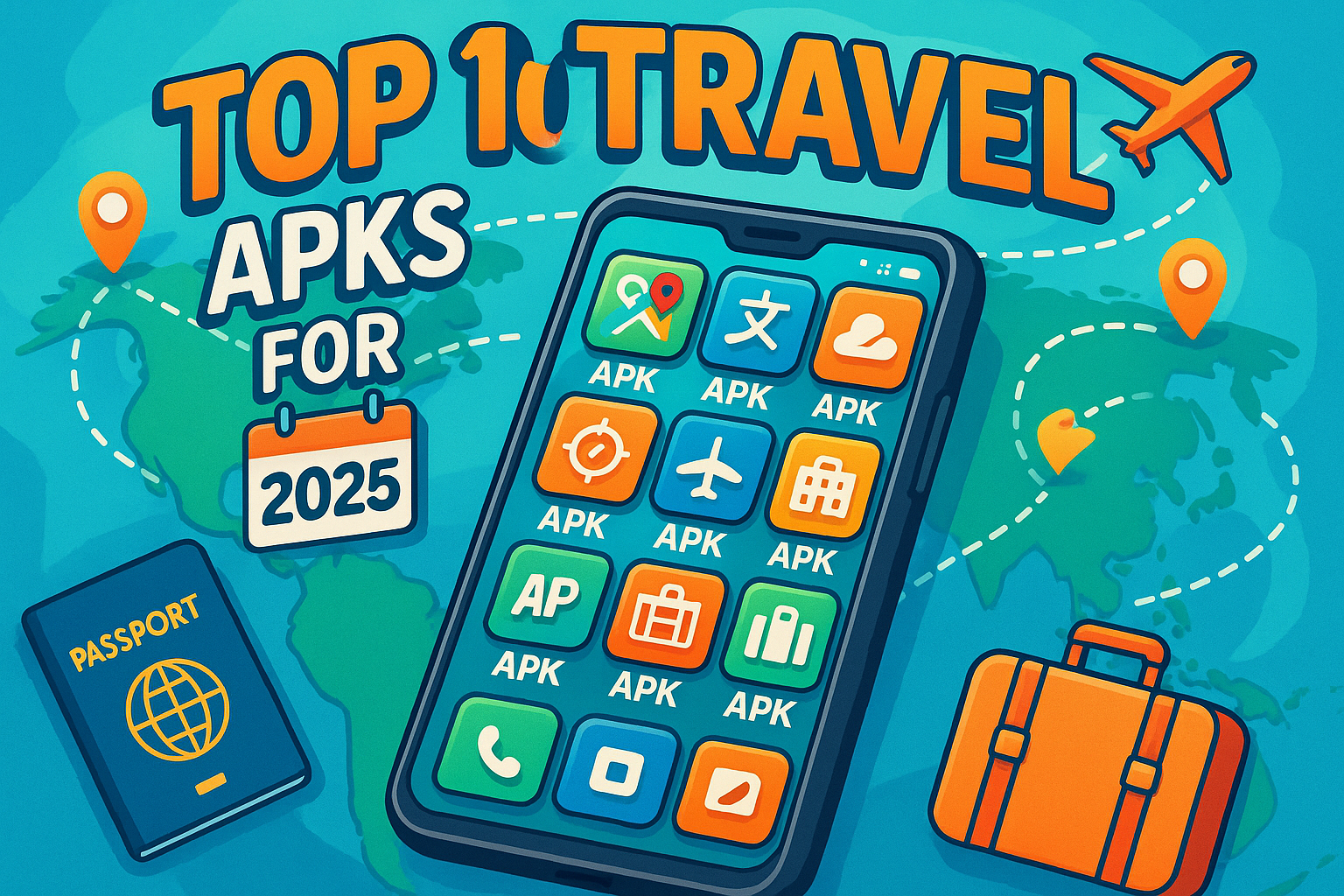 Top 10 Must-Have Travel APK for 2025