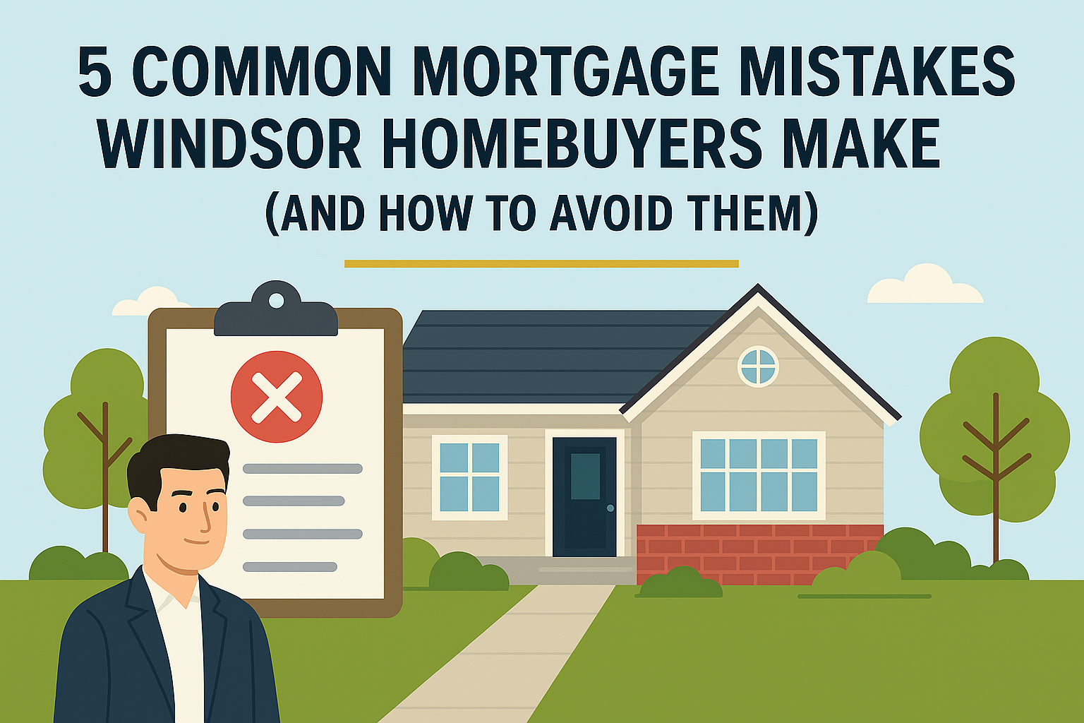 5 Common Mortgage Mistakes Windsor Homebuyers Make And How to Avoid Them