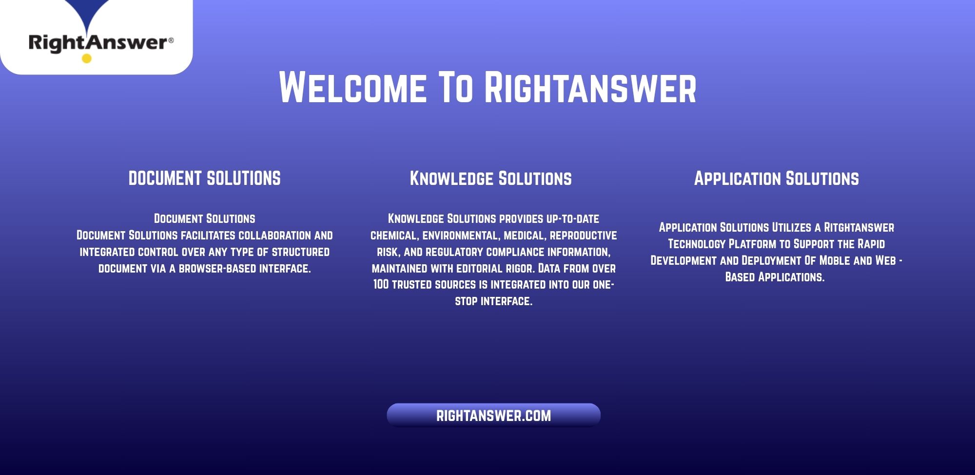 Rightanswer: The Power of Getting it Right in a World Full of Noise