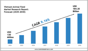 Vietnam Animal Feed Market Trends, Insights & Forecast Data 2030