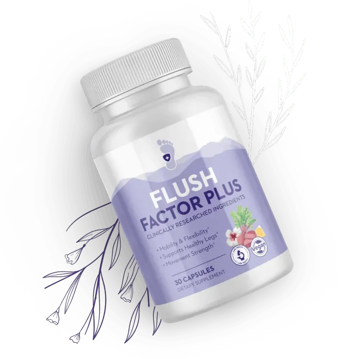 Flush Factor Plus – Natural Support for Leg & Digestive Health