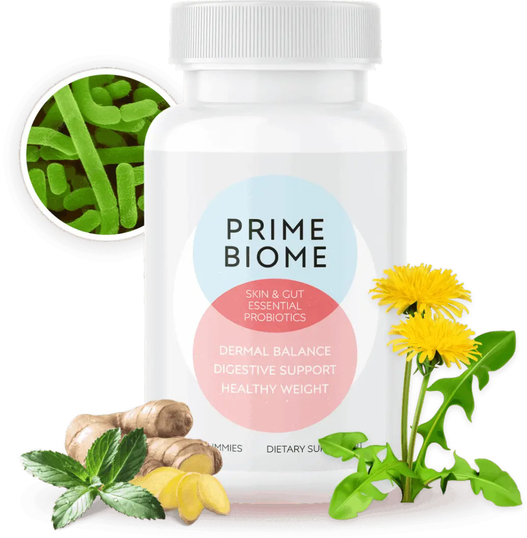 PrimeBiome – Natural Probiotic Gummies for Gut, Skin & Weight Wellness