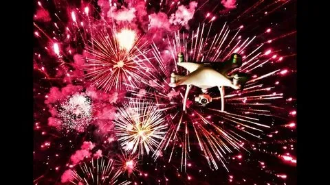 Celebration with Smoke Flares and Fireworks from Big Shotter Fireworks