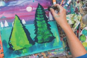 How Can Watercolor Art Capture Holiday Spirit Best?