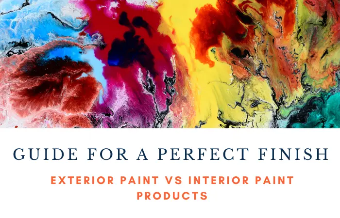 Exterior Paint vs Interior Paint Products & Flooring