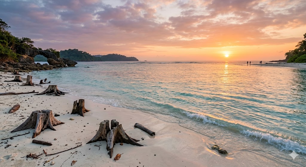 Everything you need to know about the Laxmanpur Beach in the Andamans 