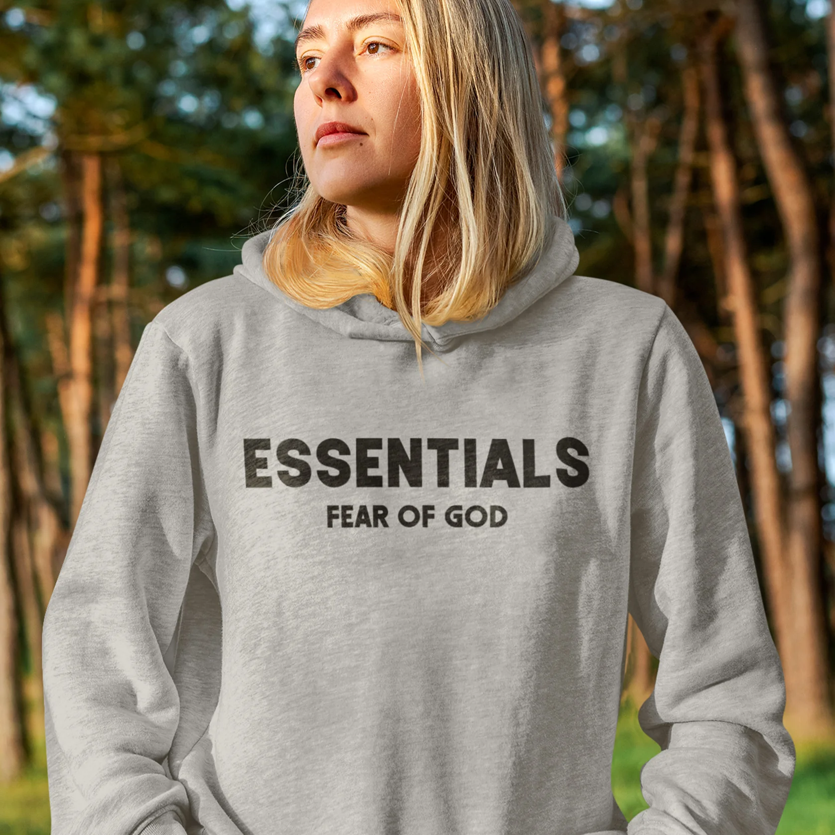 Fear Of God Essential Hoodies