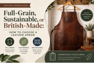 Full-Grain, Sustainable, or British-Made: How to Choose a Leather Apron