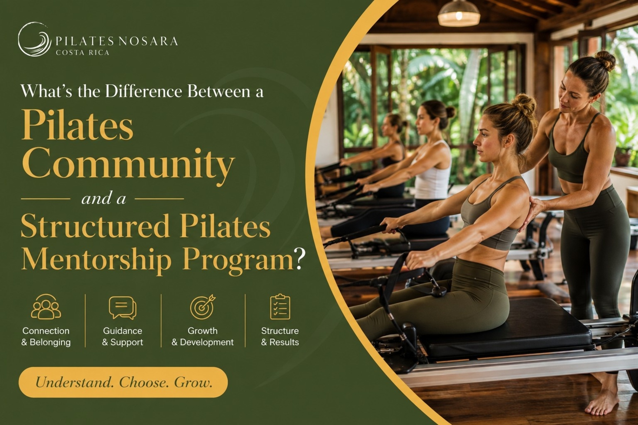 What’s the Difference Between a Pilates Community and a Structured Pilates Mentorship Program?