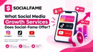 What Social Media Growth Services Does Social-Fame Offer?