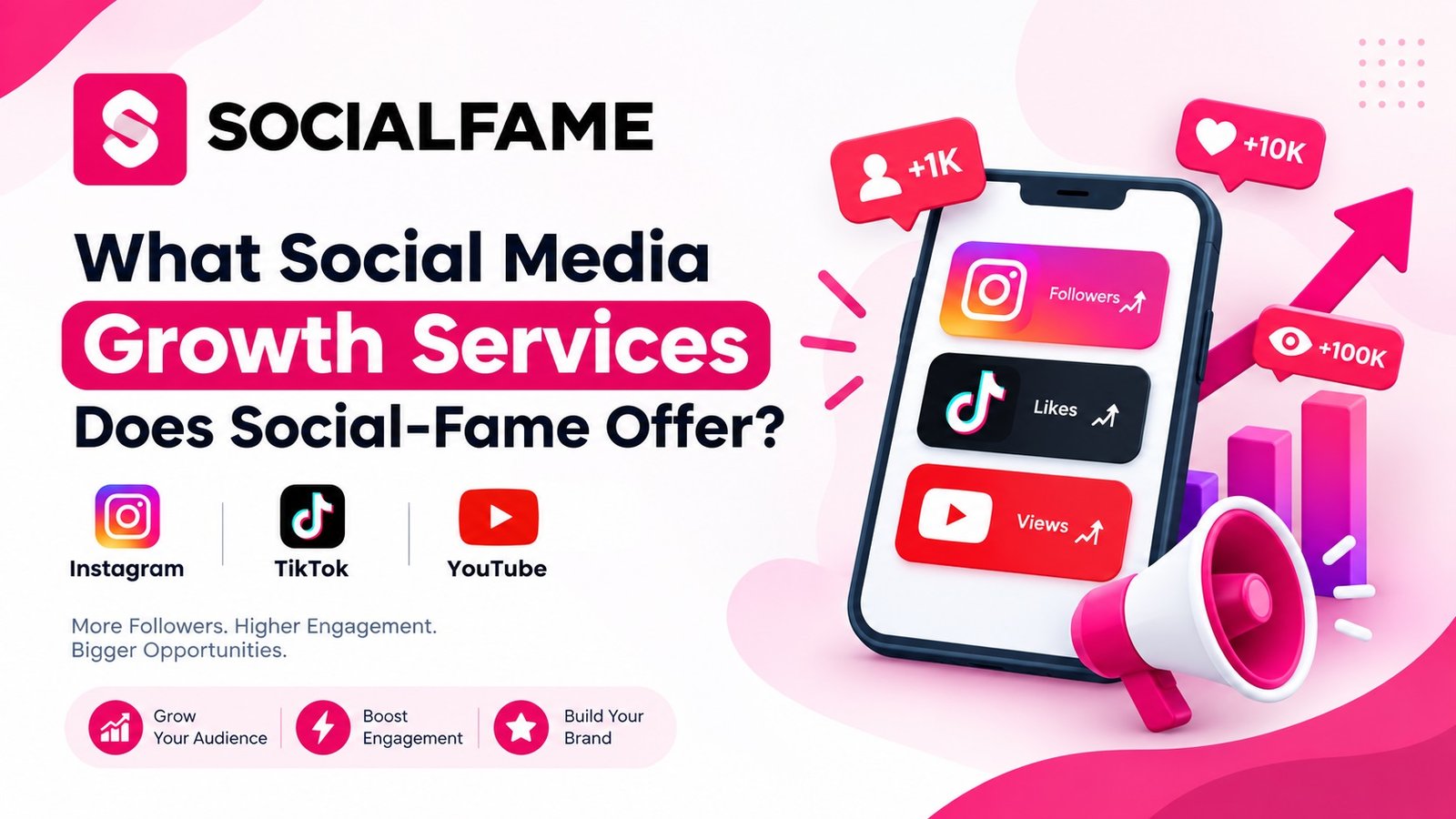 What Social Media Growth Services Does Social-Fame Offer?