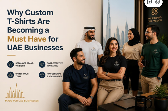 Why Custom T-Shirts Are Becoming a Must-Have for UAE Businesses