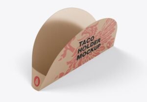 Say Goodbye To Messy Plates With A Custom Taco Holder